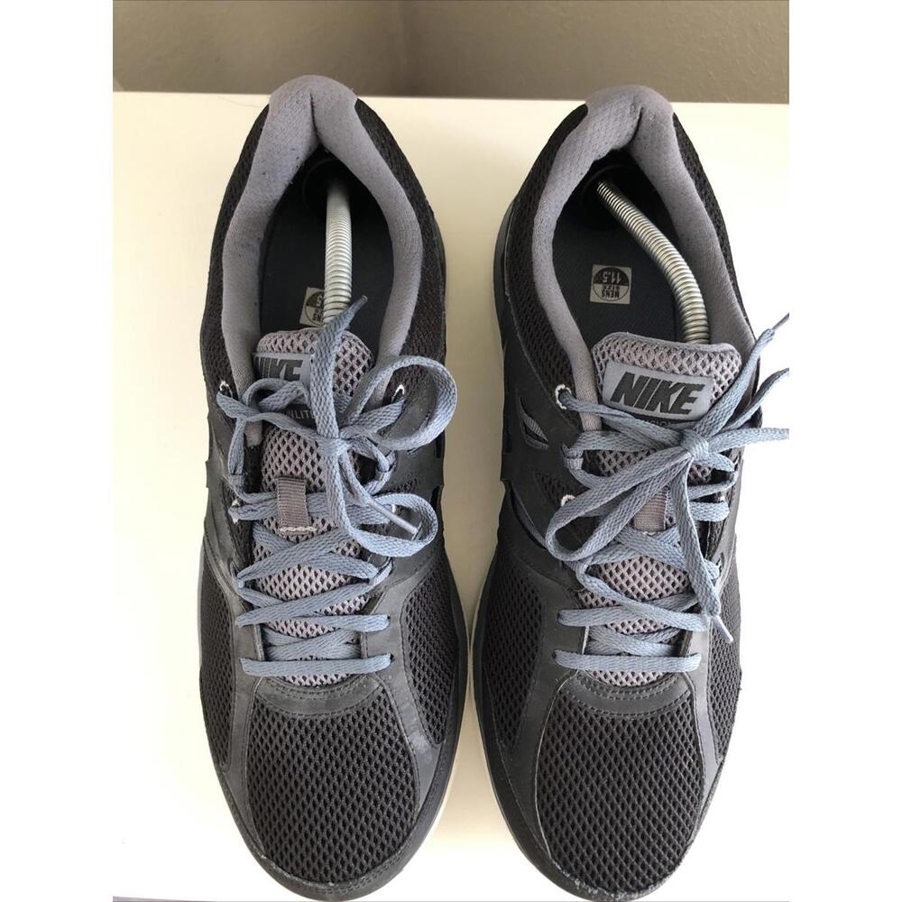 Nike Mens Dual Fusion Lite 599513-002 Black Running Shoes Sneakers 11.5  P7 - Picture 4 of 8